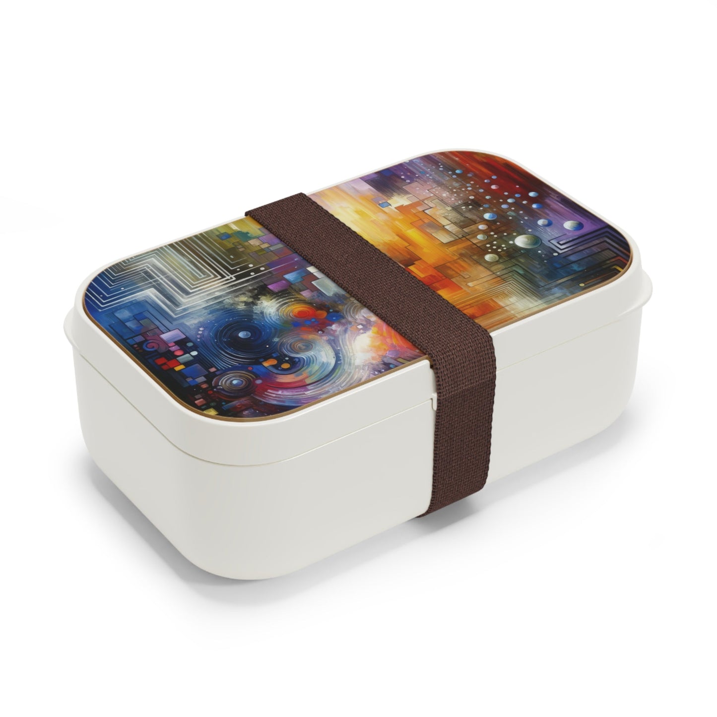 Abstract Technicolor Synthesis Bento Lunch Box - ATUH.ART