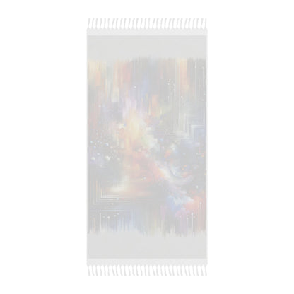 Abstract Technicolor Synthesis Boho Beach Cloth - ATUH.ART
