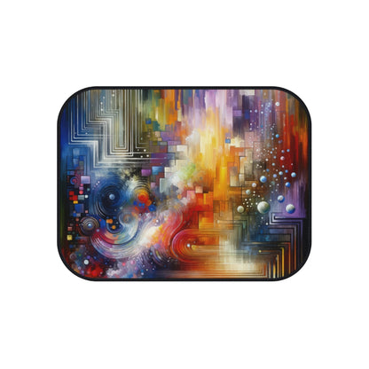 Abstract Technicolor Synthesis Car Mats (Set of 4) - ATUH.ART