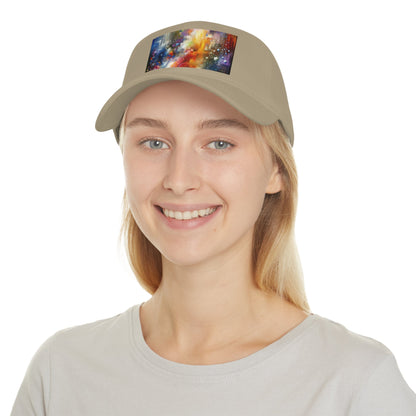 Abstract Technicolor Synthesis Low Profile Baseball Cap - ATUH.ART