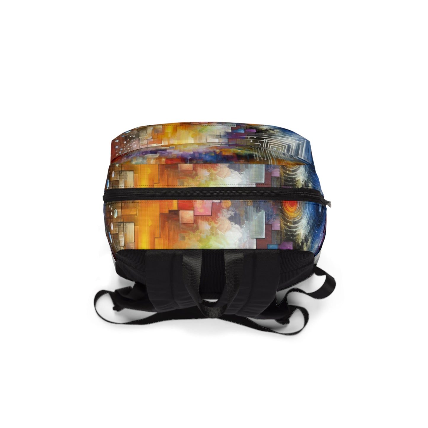 Abstract Technicolor Synthesis Unisex Classic Backpack - ATUH.ART
