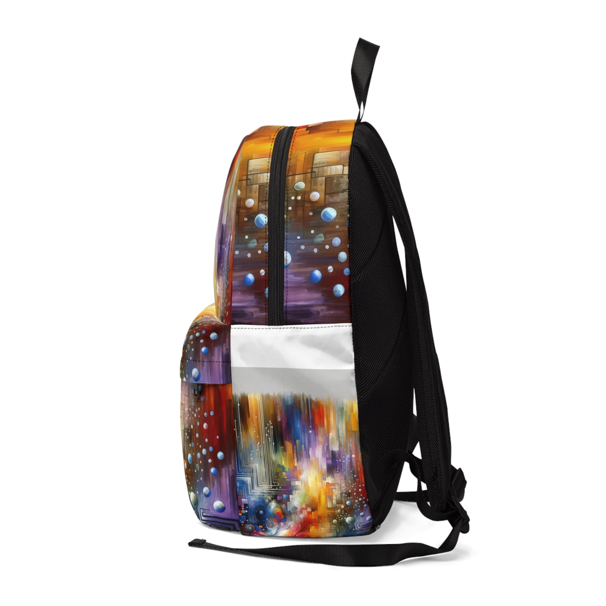 Abstract Technicolor Synthesis Unisex Classic Backpack - ATUH.ART