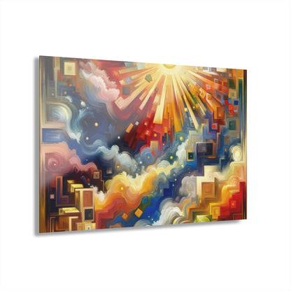 Abundant Resources Burst Acrylic Prints (French Cleat Hanging) - ATUH.ART