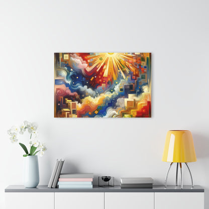 Abundant Resources Burst Acrylic Prints (French Cleat Hanging) - ATUH.ART