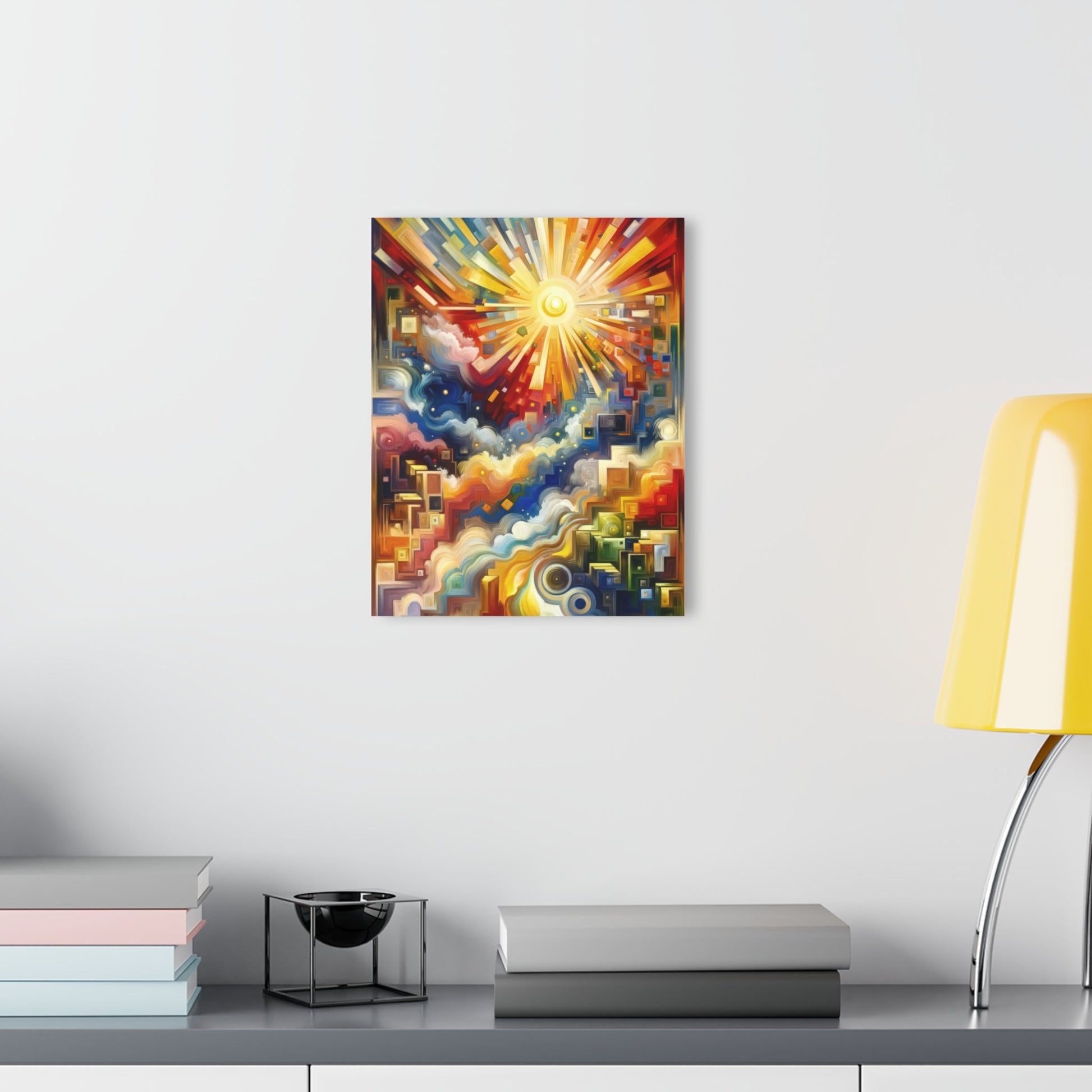 Abundant Resources Burst Acrylic Prints (French Cleat Hanging) - ATUH.ART