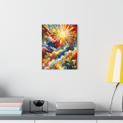 Abundant Resources Burst Acrylic Prints (French Cleat Hanging) - ATUH.ART