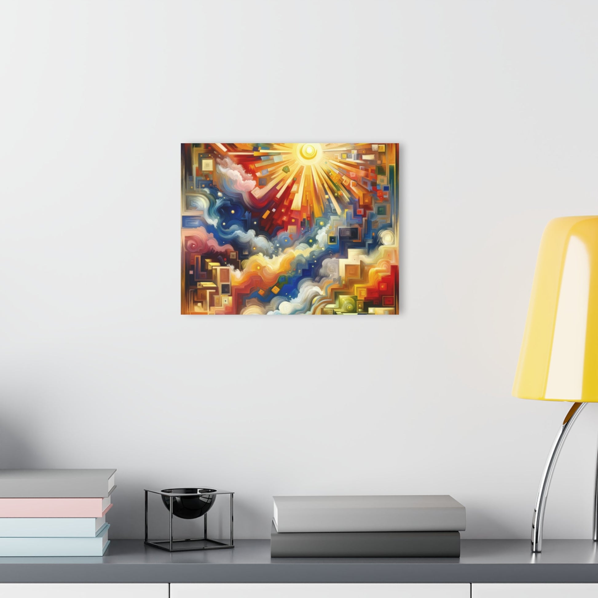 Abundant Resources Burst Acrylic Prints (French Cleat Hanging) - ATUH.ART