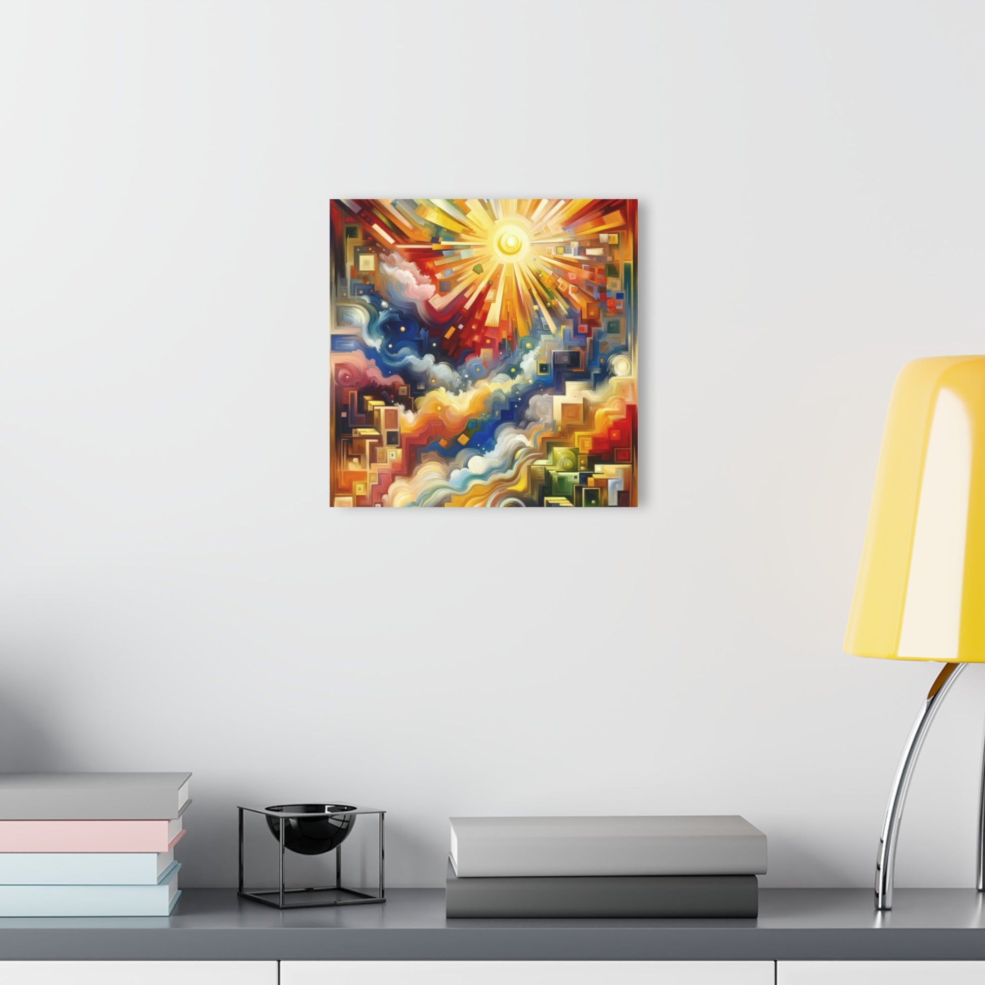 Abundant Resources Burst Acrylic Prints (French Cleat Hanging) - ATUH.ART