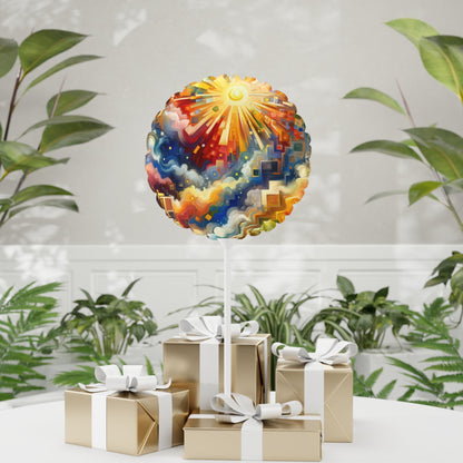 Abundant Resources Burst Balloon (Round and Heart-shaped), 11" - ATUH.ART
