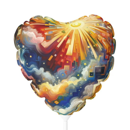 Abundant Resources Burst Balloon (Round and Heart-shaped), 11" - ATUH.ART