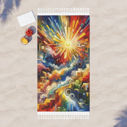 Abundant Resources Burst Boho Beach Cloth - ATUH.ART