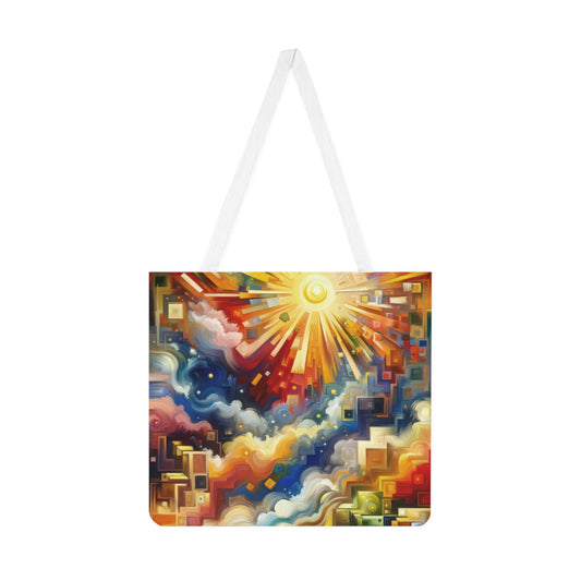 Abundant Resources Burst Shoulder Tote Bag (AOP) - ATUH.ART