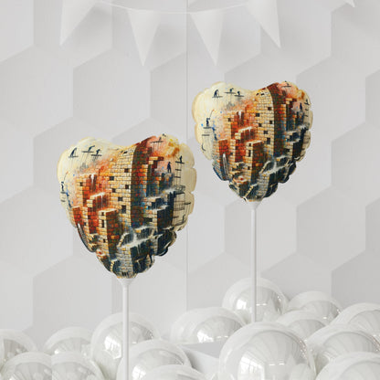 Actions Constructing Society Balloon (Round and Heart-shaped), 11" - ATUH.ART