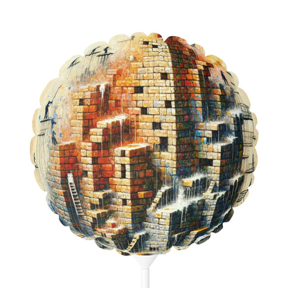 Actions Constructing Society Balloon (Round and Heart-shaped), 11" - ATUH.ART