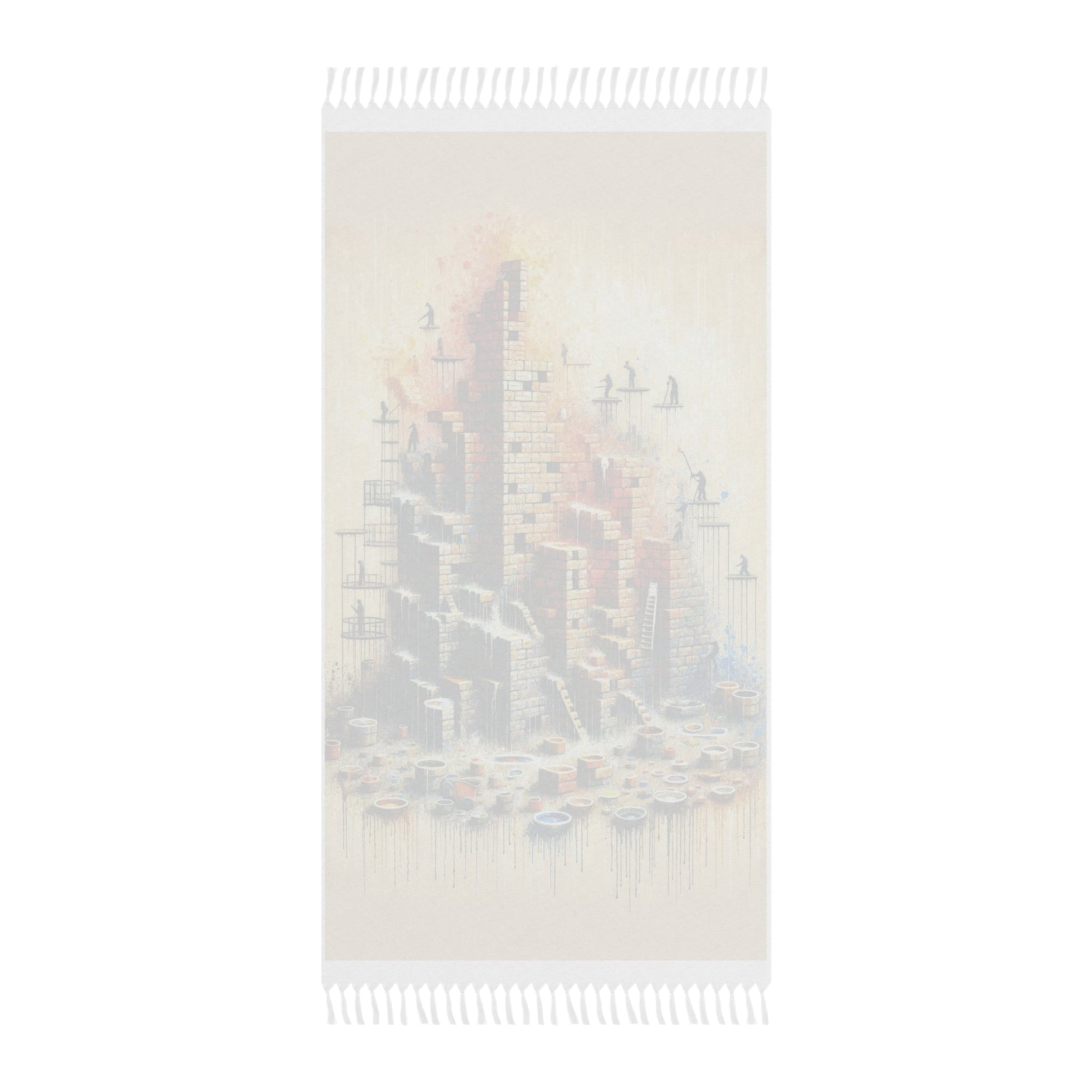 Actions Constructing Society Boho Beach Cloth - ATUH.ART