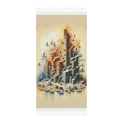 Actions Constructing Society Boho Beach Cloth - ATUH.ART