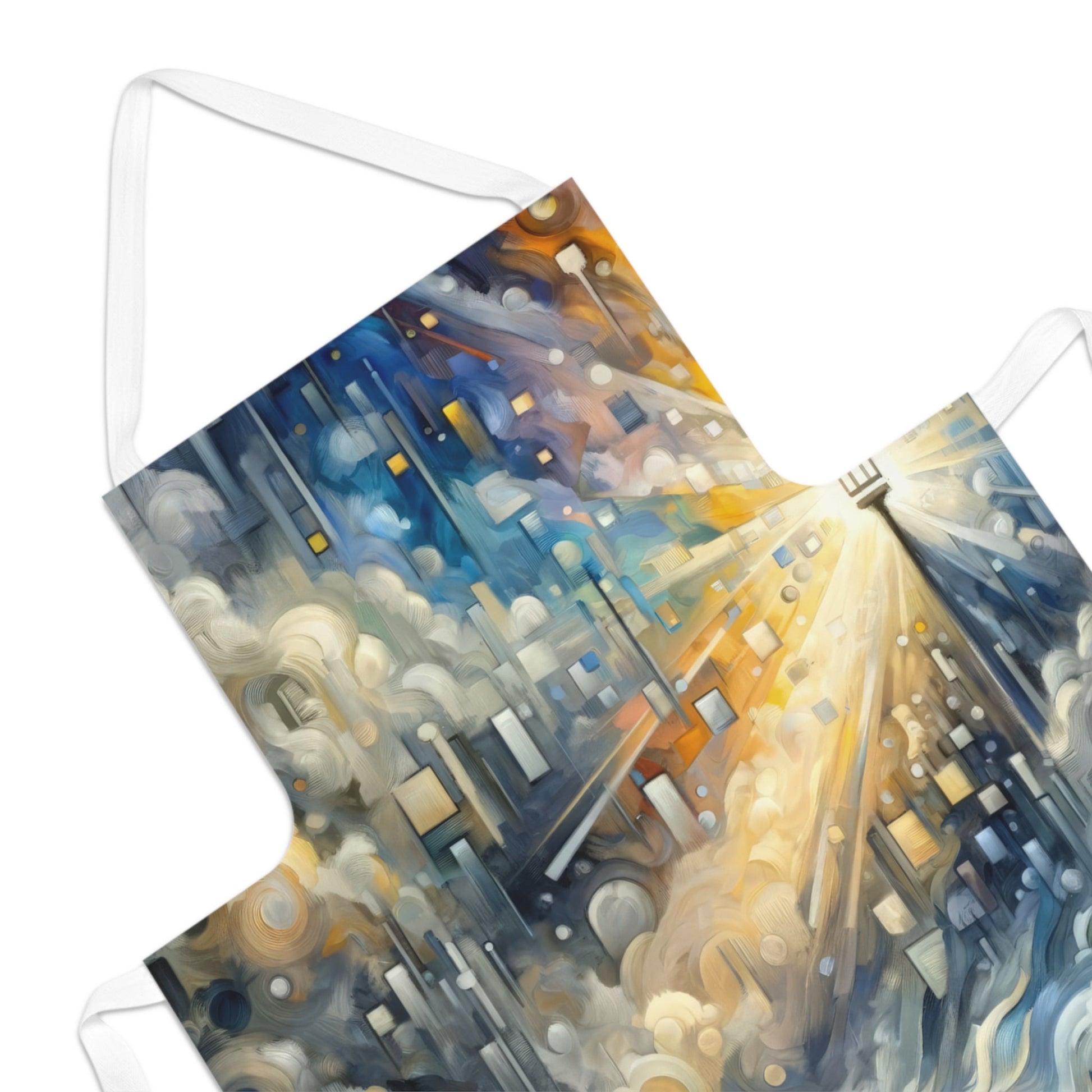 Adrift Beacon Tachism Adult Apron (AOP) - ATUH.ART