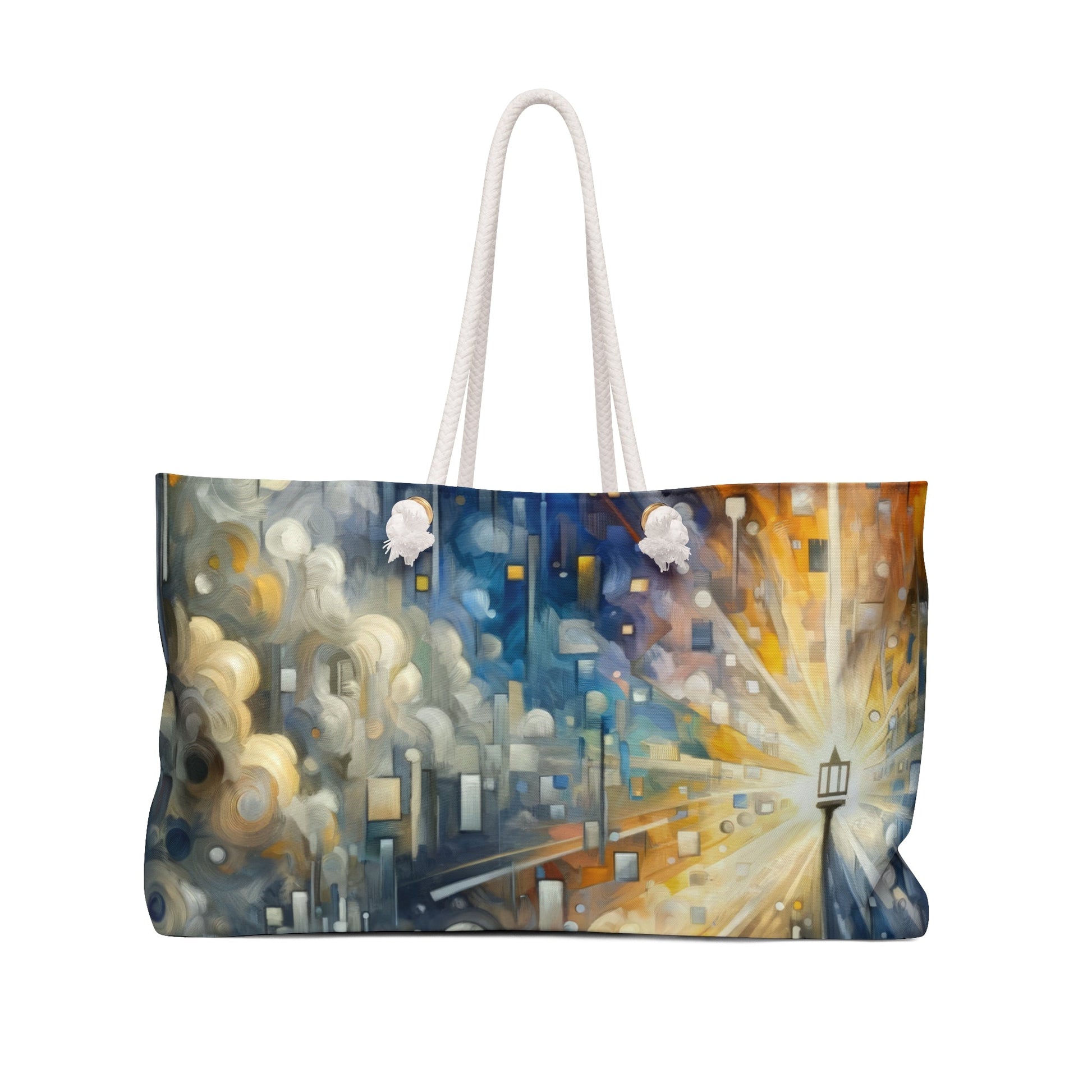 Adrift Beacon Tachism Weekender Bag - ATUH.ART