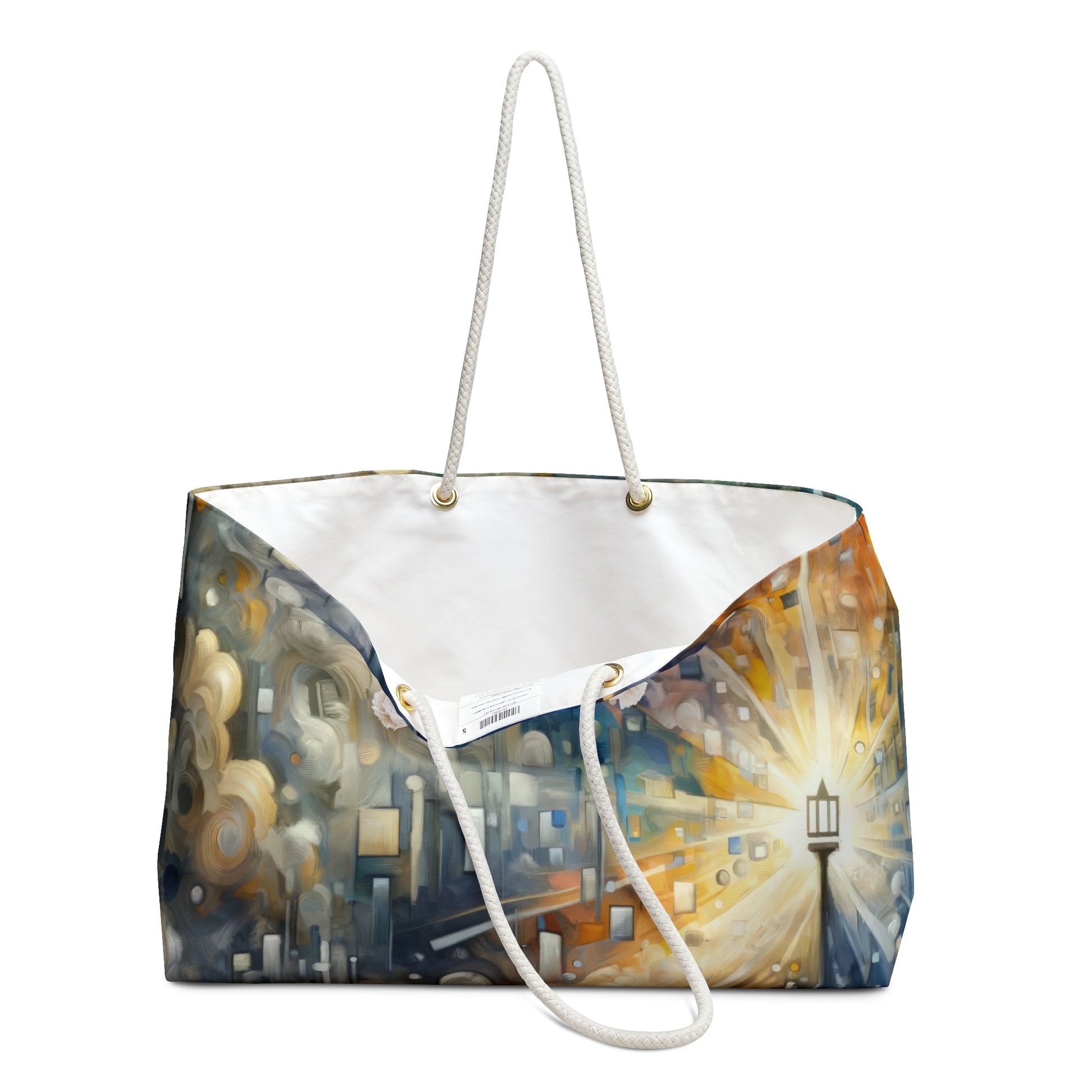 Adrift Beacon Tachism Weekender Bag - ATUH.ART