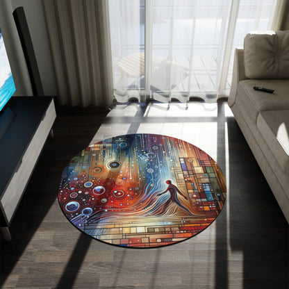 Advocate Ethos Connectivity Round Rug - ATUH.ART
