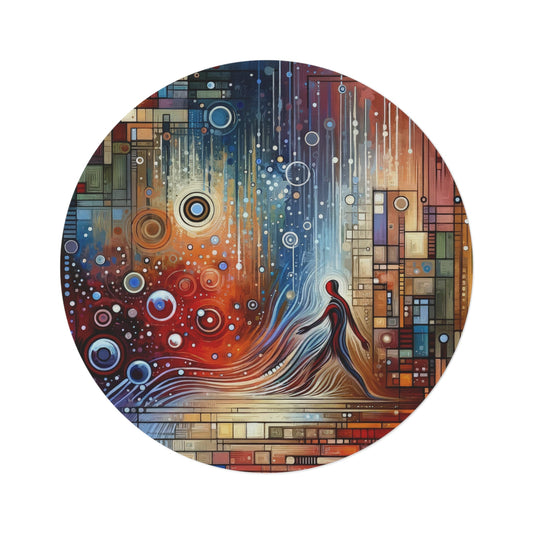Advocate Ethos Connectivity Round Rug - ATUH.ART