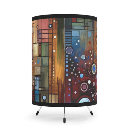 Advocate Ethos Connectivity Tripod Lamp with High-Res Printed Shade, US\CA plug - ATUH.ART