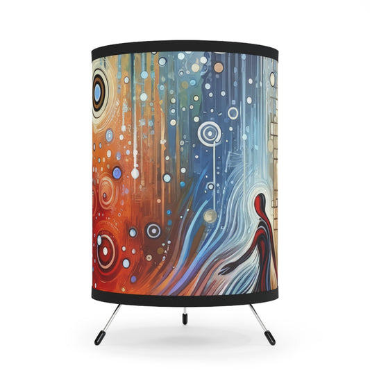 Advocate Ethos Connectivity Tripod Lamp with High-Res Printed Shade, US\CA plug - ATUH.ART