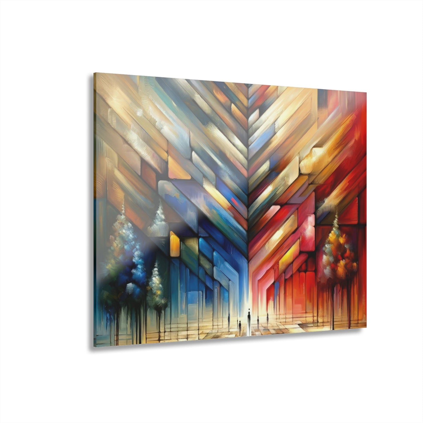 Anchored Tenets Abstraction Acrylic Prints (French Cleat Hanging) - ATUH.ART