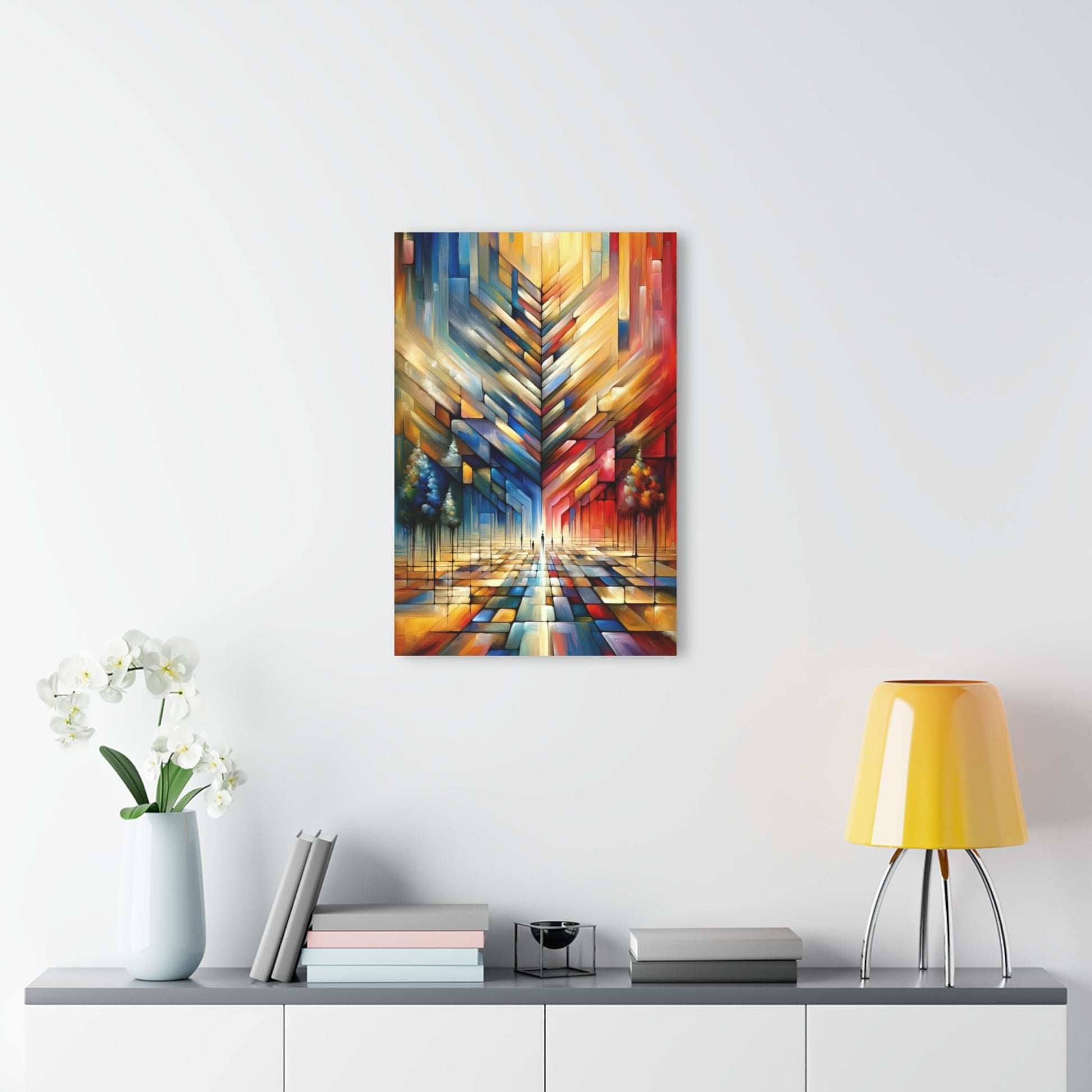 Anchored Tenets Abstraction Acrylic Prints (French Cleat Hanging) - ATUH.ART