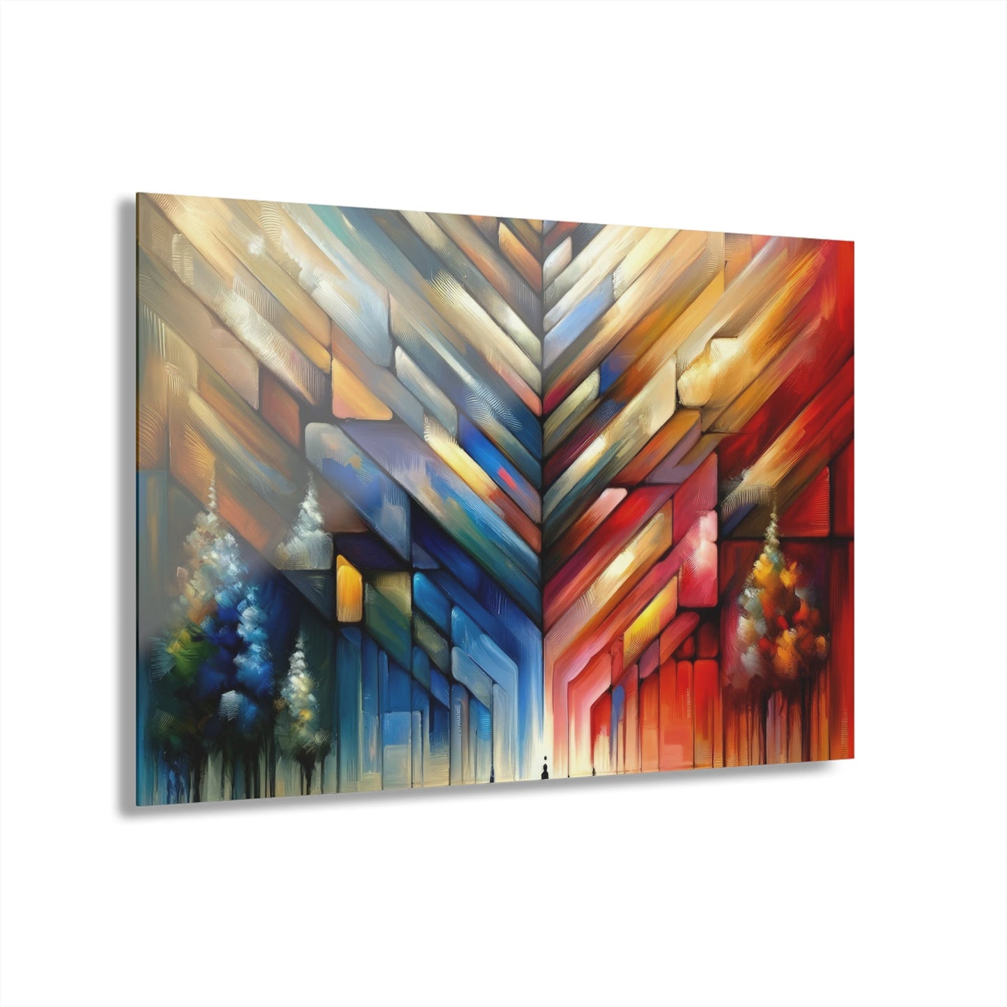 Anchored Tenets Abstraction Acrylic Prints (French Cleat Hanging) - ATUH.ART