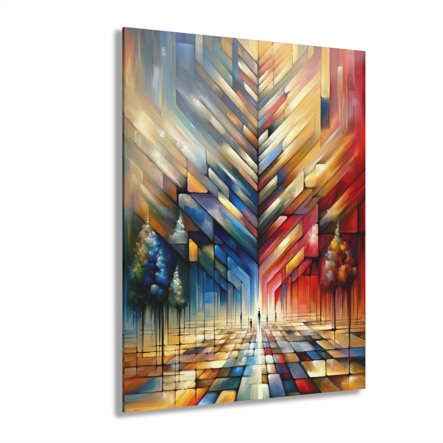 Anchored Tenets Abstraction Acrylic Prints (French Cleat Hanging) - ATUH.ART