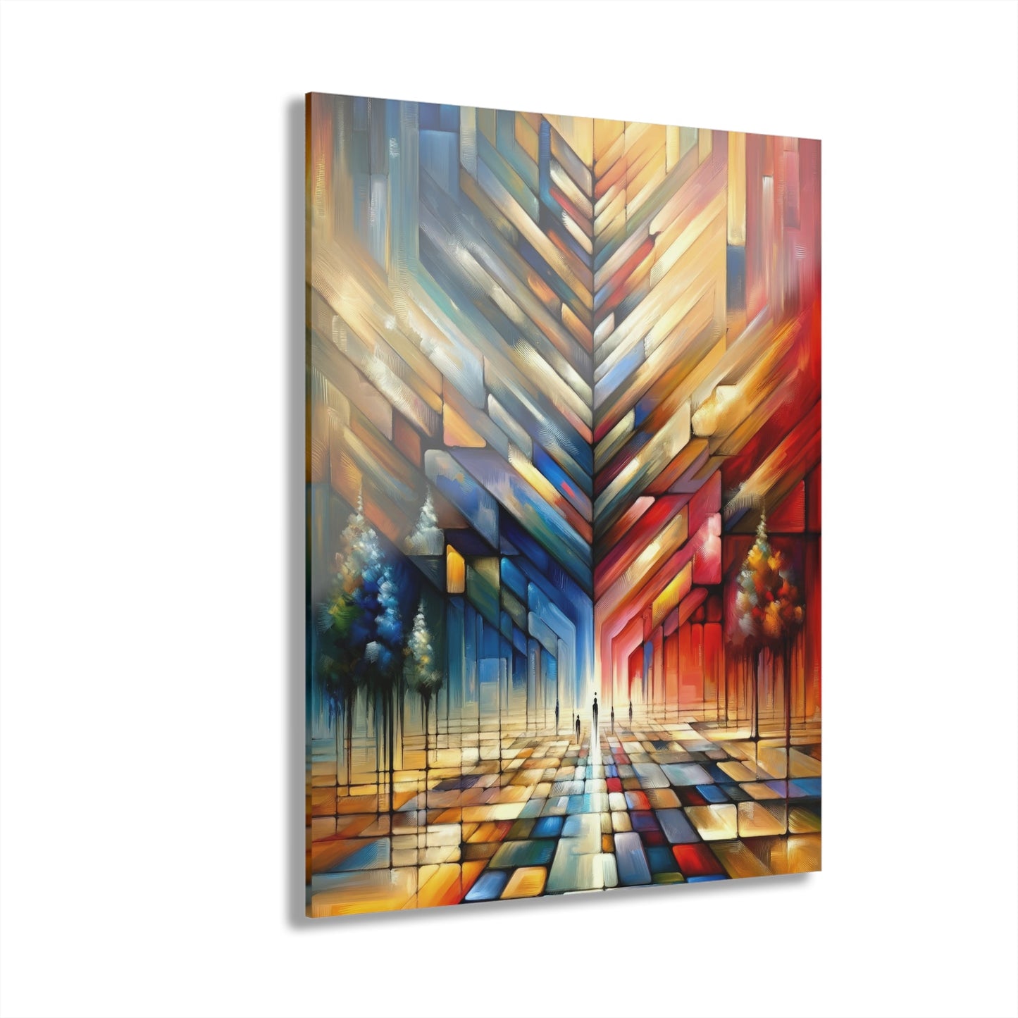 Anchored Tenets Abstraction Acrylic Prints (French Cleat Hanging) - ATUH.ART