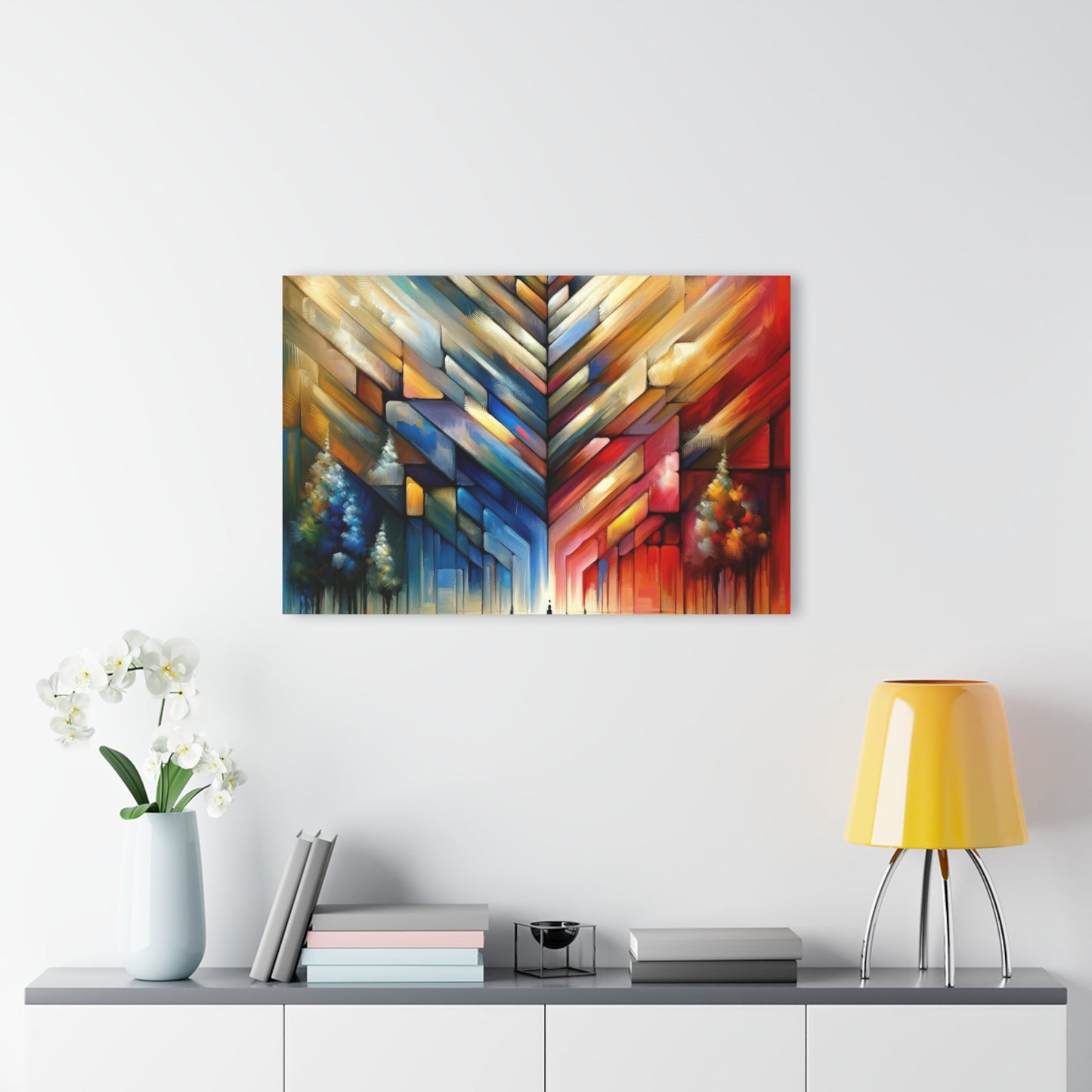 Anchored Tenets Abstraction Acrylic Prints (French Cleat Hanging) - ATUH.ART