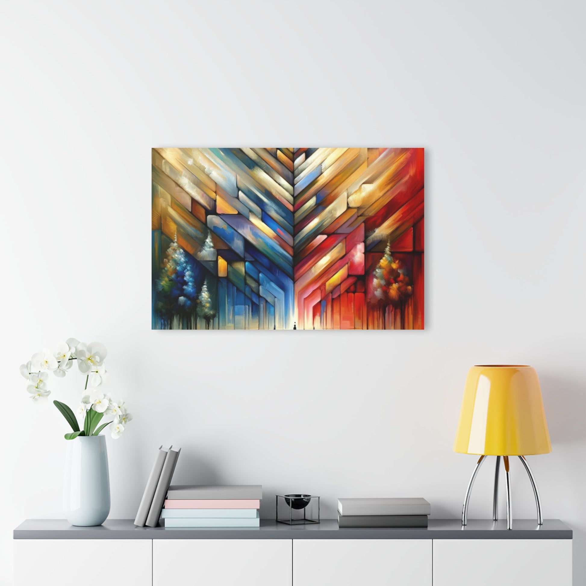 Anchored Tenets Abstraction Acrylic Prints (French Cleat Hanging) - ATUH.ART
