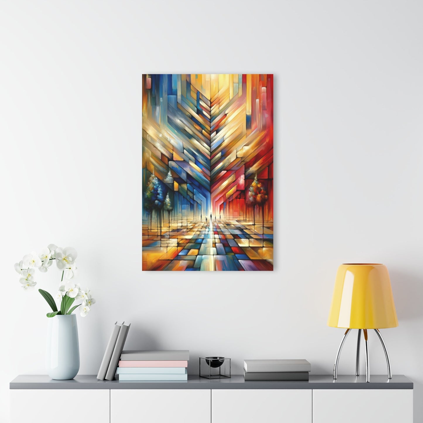 Anchored Tenets Abstraction Acrylic Prints (French Cleat Hanging) - ATUH.ART