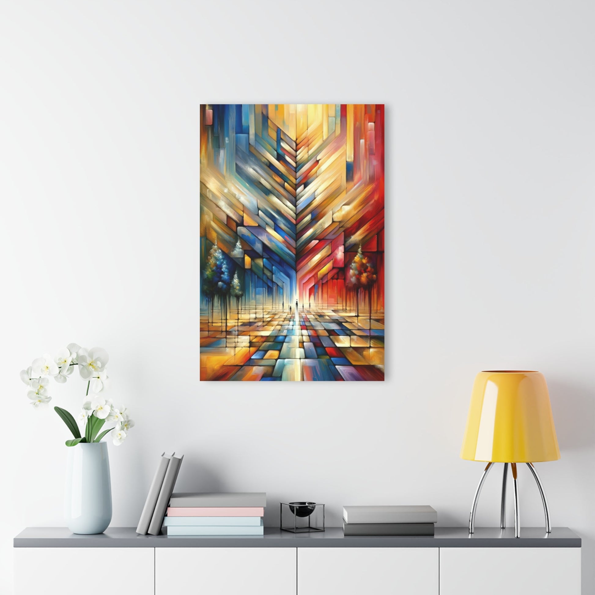 Anchored Tenets Abstraction Acrylic Prints (French Cleat Hanging) - ATUH.ART