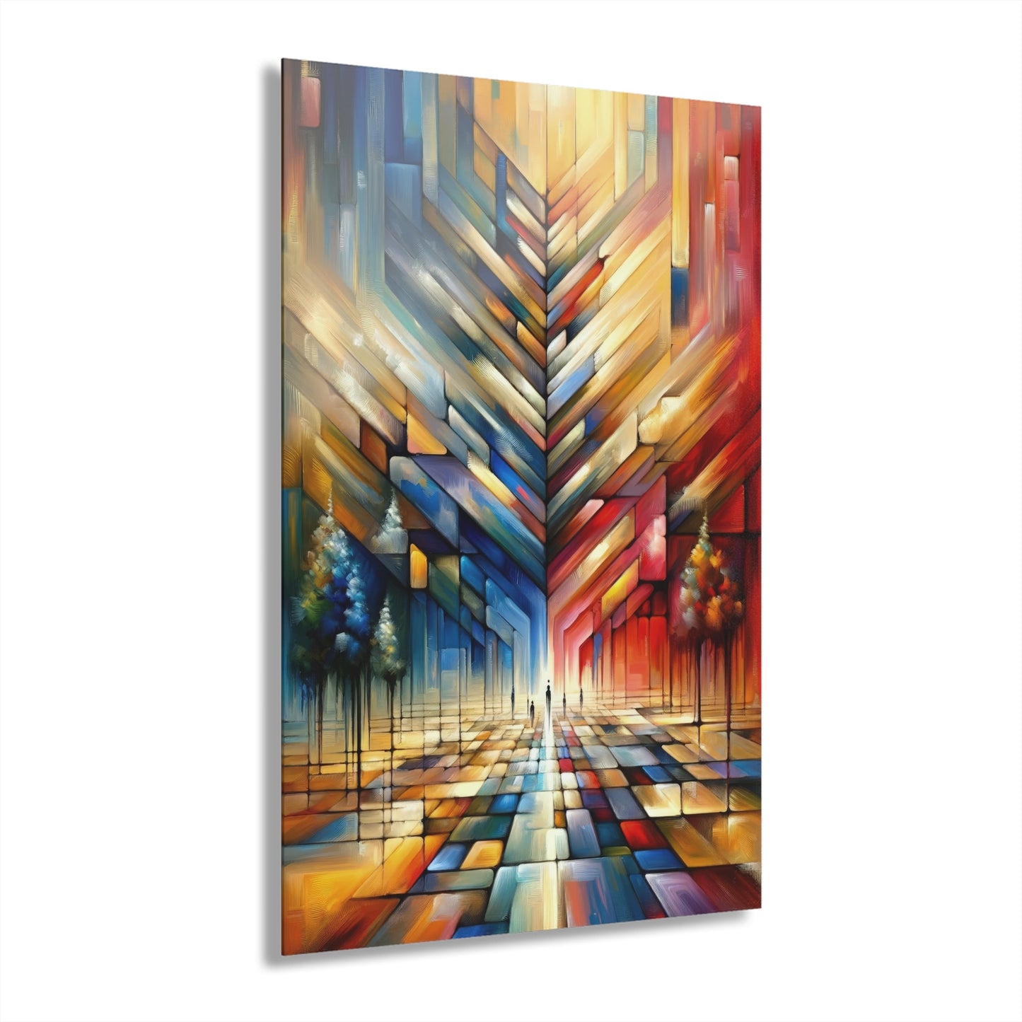 Anchored Tenets Abstraction Acrylic Prints (French Cleat Hanging) - ATUH.ART