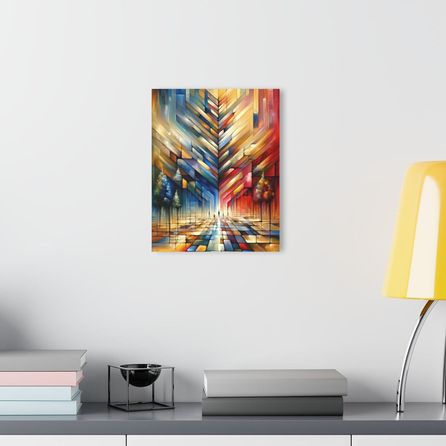 Anchored Tenets Abstraction Acrylic Prints (French Cleat Hanging) - ATUH.ART