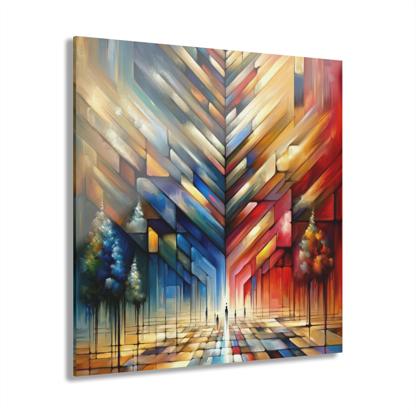 Anchored Tenets Abstraction Acrylic Prints (French Cleat Hanging) - ATUH.ART