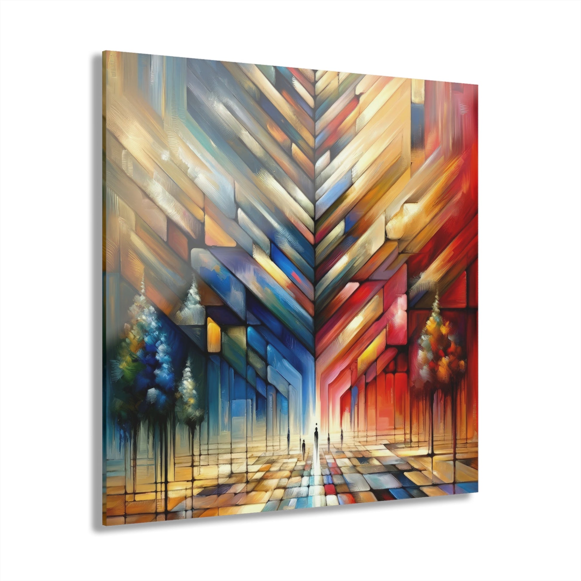 Anchored Tenets Abstraction Acrylic Prints (French Cleat Hanging) - ATUH.ART