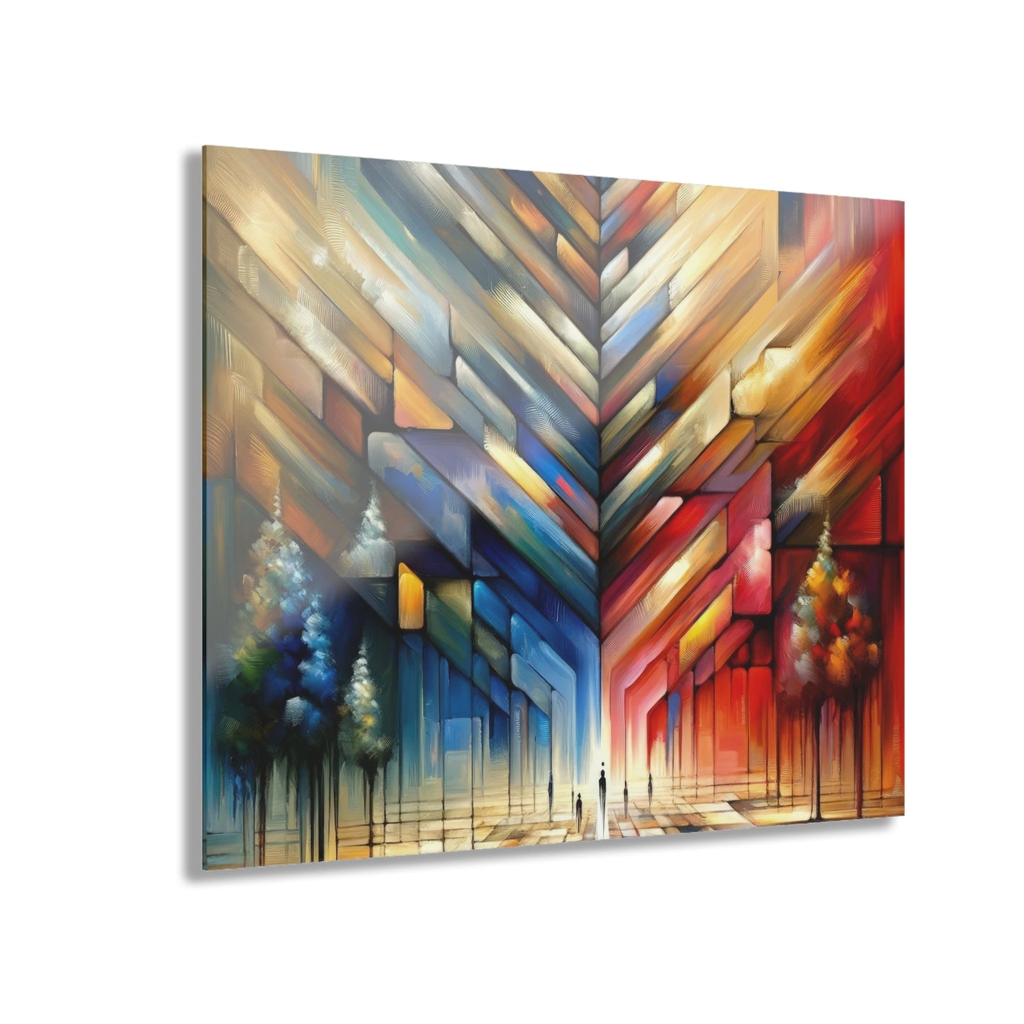 Anchored Tenets Abstraction Acrylic Prints (French Cleat Hanging) - ATUH.ART