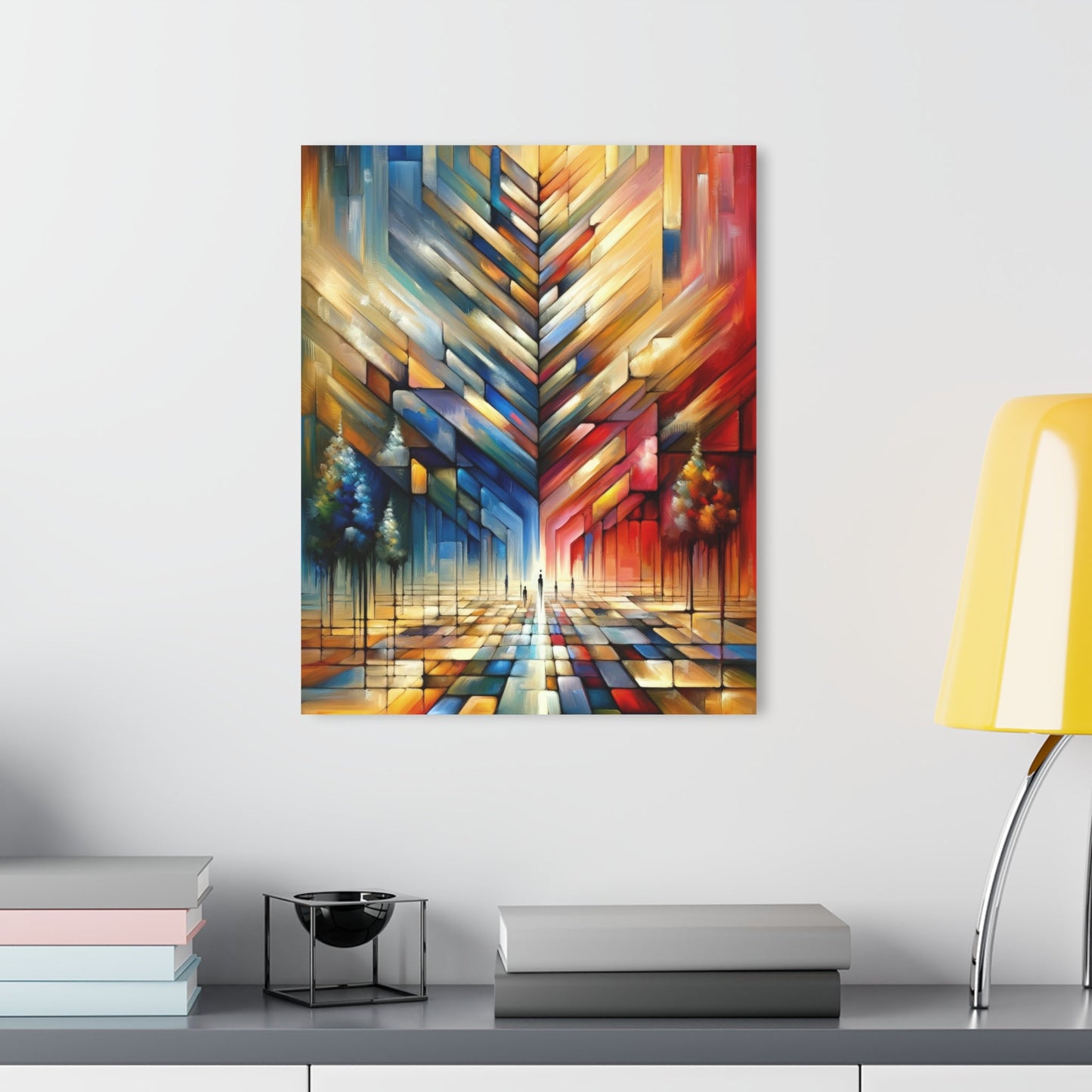 Anchored Tenets Abstraction Acrylic Prints (French Cleat Hanging) - ATUH.ART