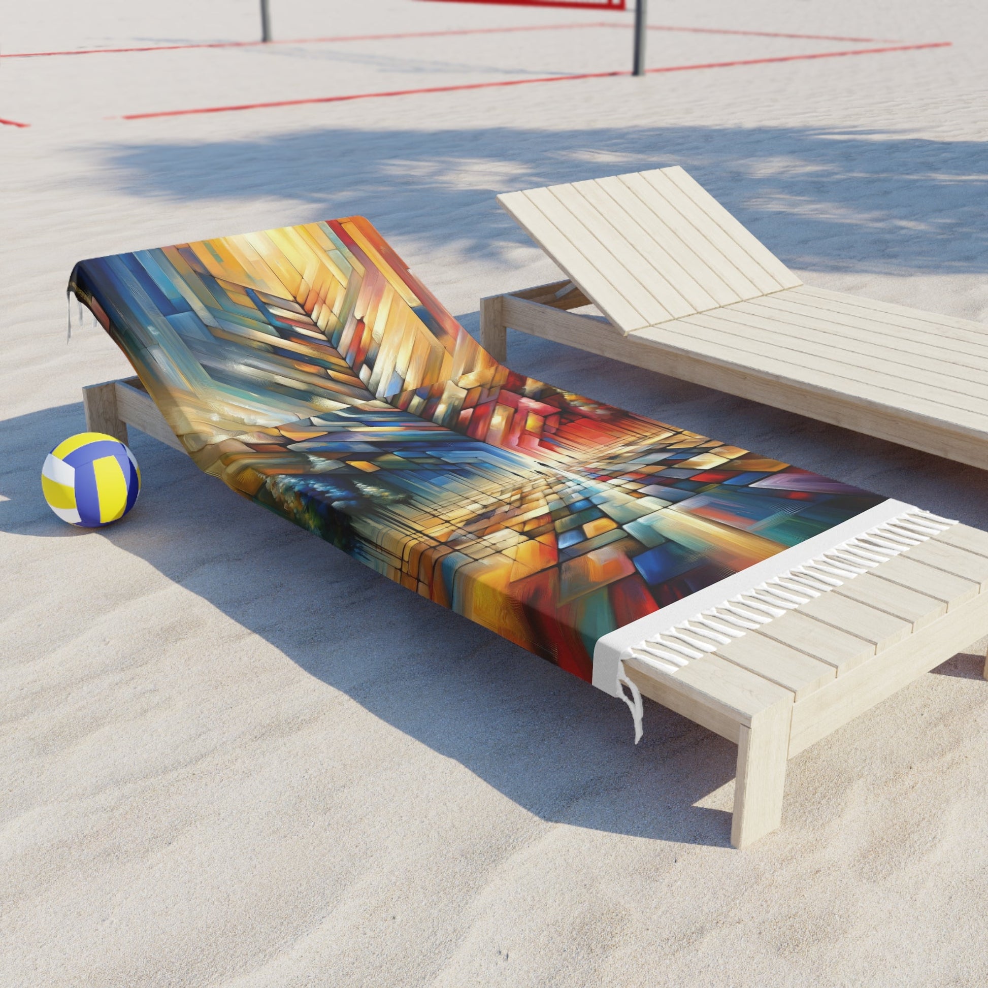 Anchored Tenets Abstraction Boho Beach Cloth - ATUH.ART
