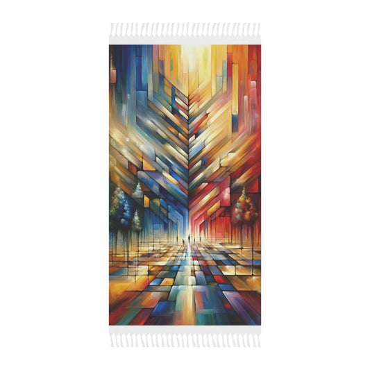 Anchored Tenets Abstraction Boho Beach Cloth - ATUH.ART