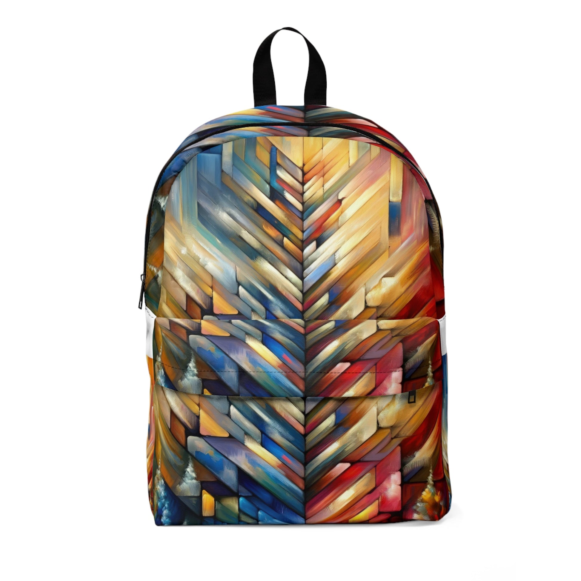 Anchored Tenets Abstraction Unisex Classic Backpack - ATUH.ART