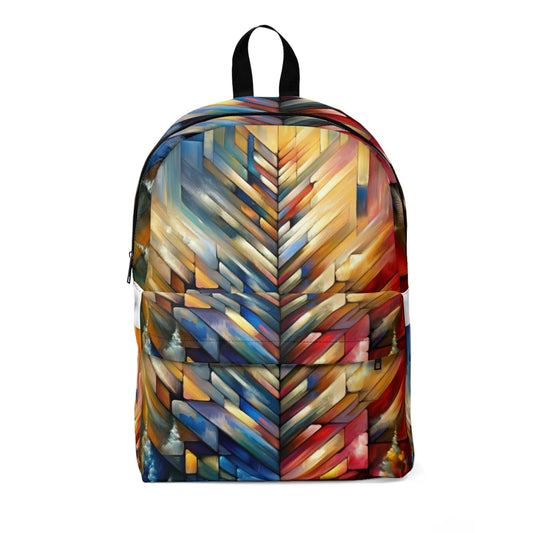 Anchored Tenets Abstraction Unisex Classic Backpack - ATUH.ART