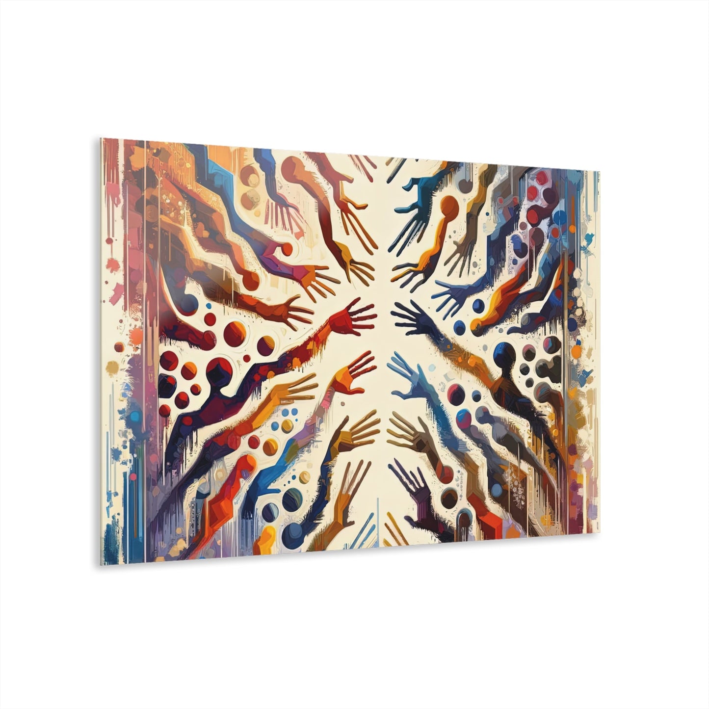 Architects Wisdom Tachism Acrylic Prints (French Cleat Hanging) - ATUH.ART
