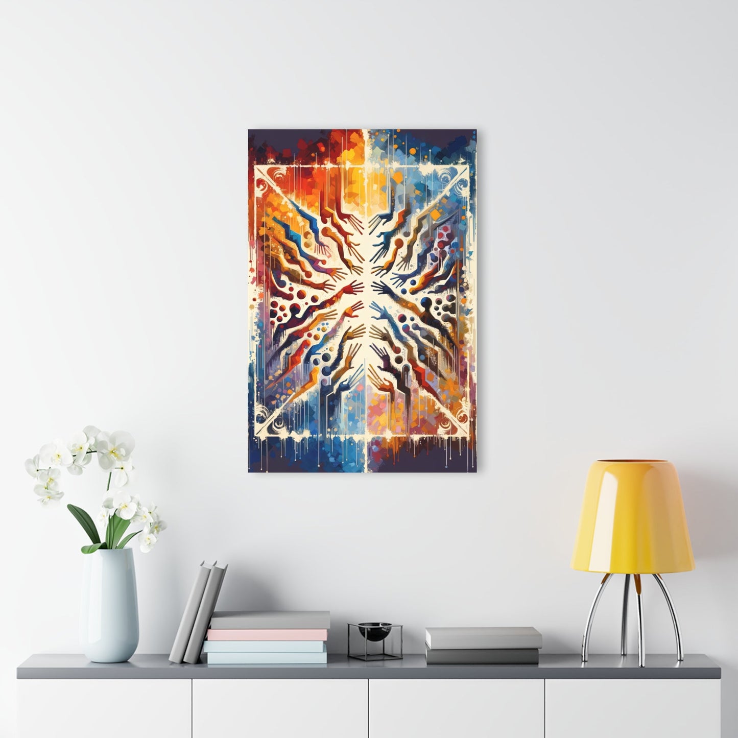 Architects Wisdom Tachism Acrylic Prints (French Cleat Hanging) - ATUH.ART