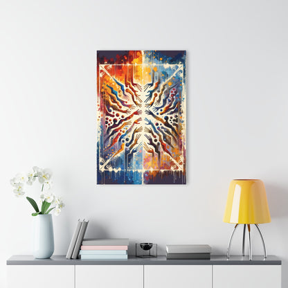 Architects Wisdom Tachism Acrylic Prints (French Cleat Hanging) - ATUH.ART
