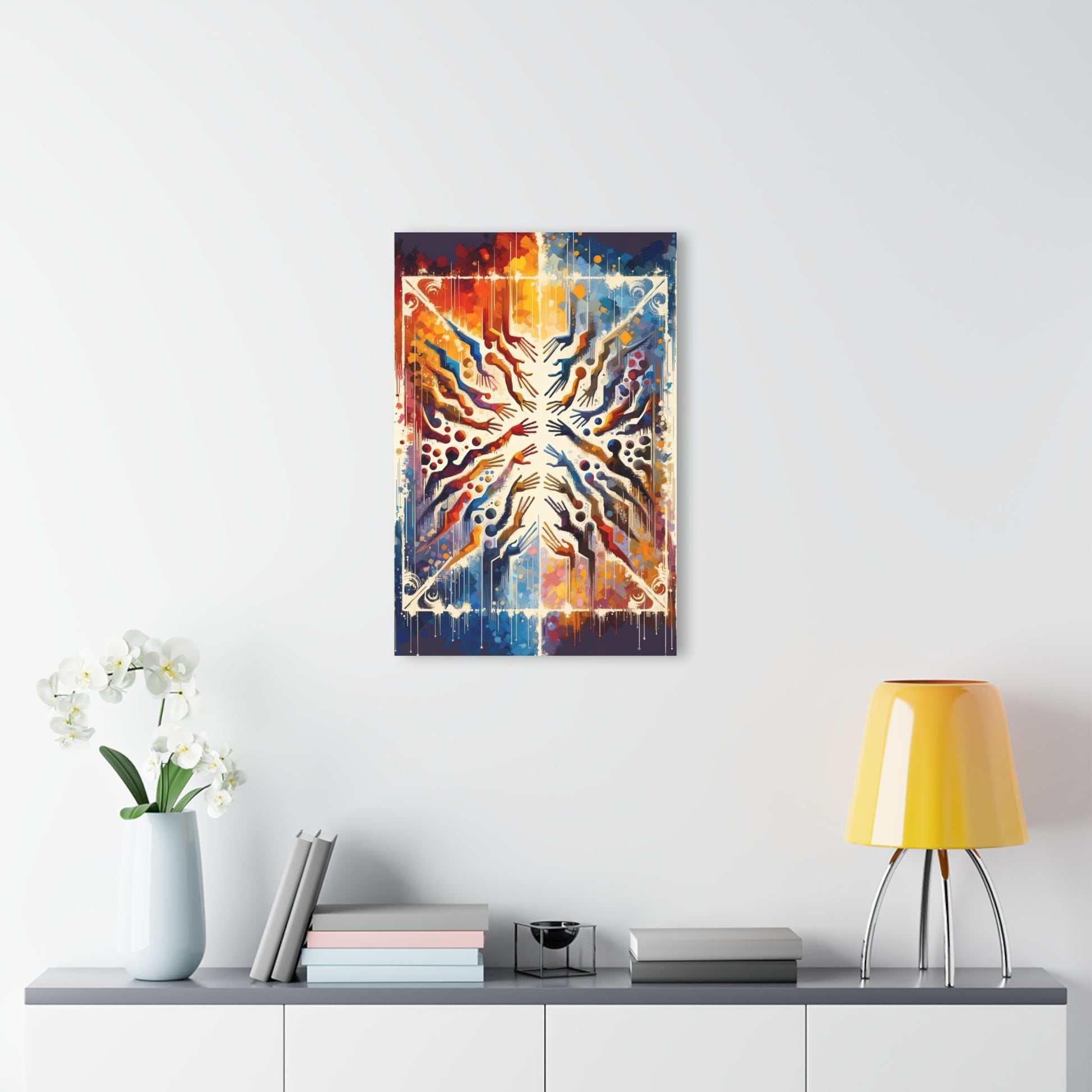 Architects Wisdom Tachism Acrylic Prints (French Cleat Hanging) - ATUH.ART